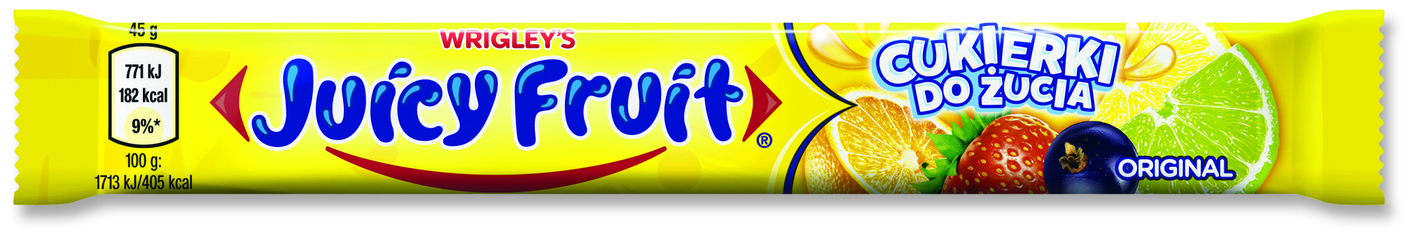 Cukierki Juicy Fruit