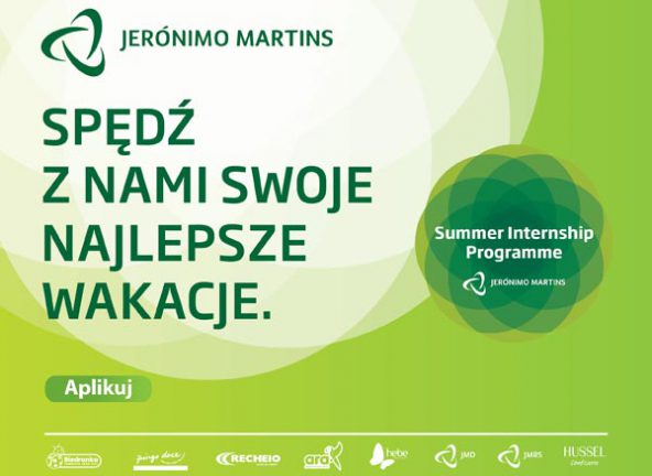 Jeronimo Martins Polska zaprasza na płatne praktyki letnie