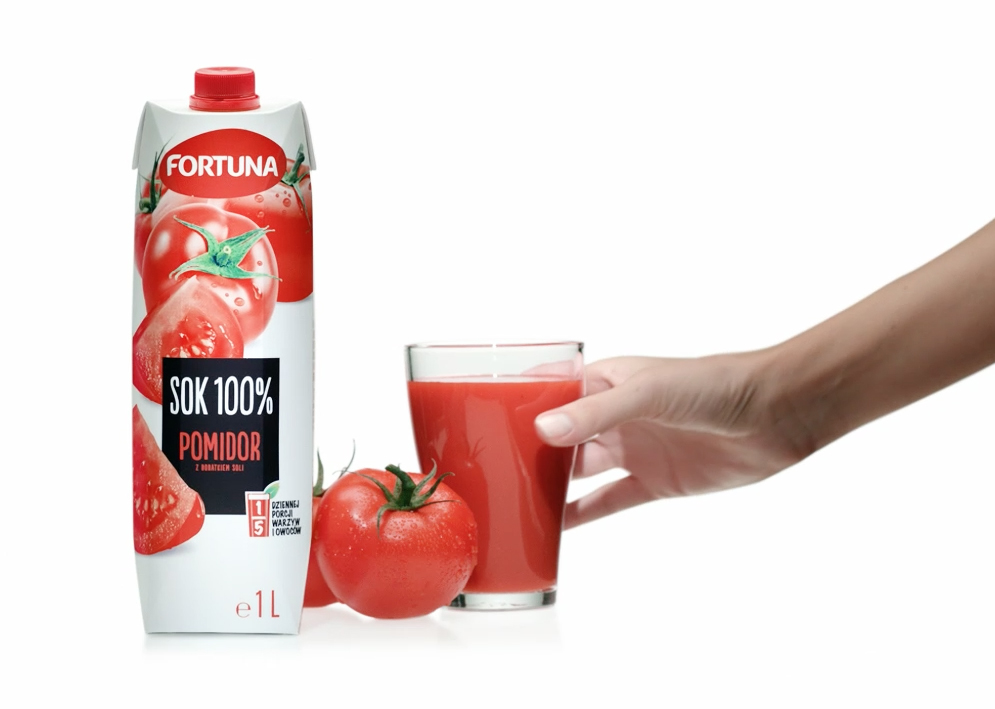 Wystartowała kampania reklamowa soków pomidorowych Fortuna