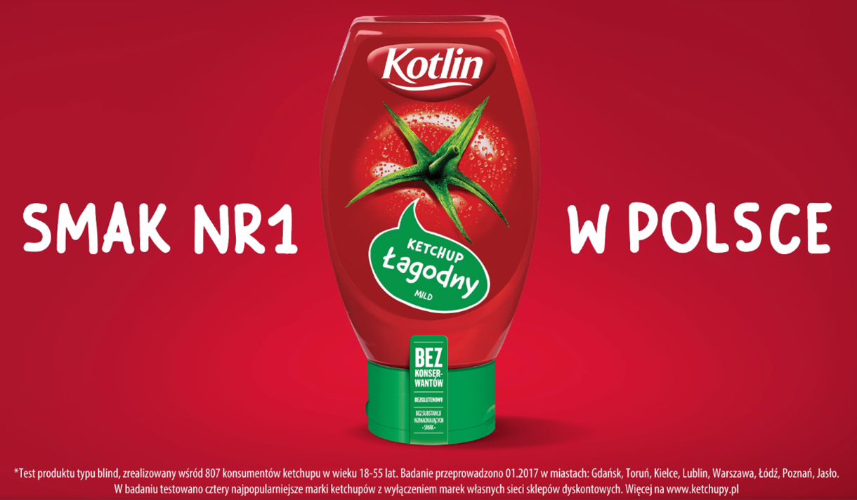 Świąteczna kampania ketchupu Kotlin