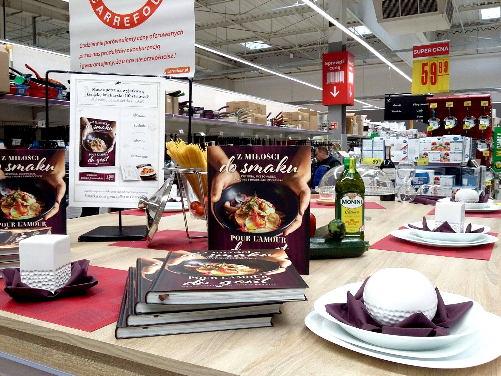 Carrefour rozpoczął sprzedaż książki „Z miłości do smaku”