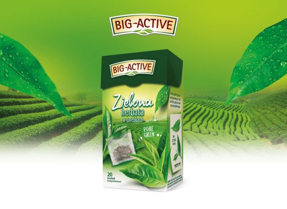 Nowość w portfolio Big-Active – Herbata zielona Pure Green 20tb