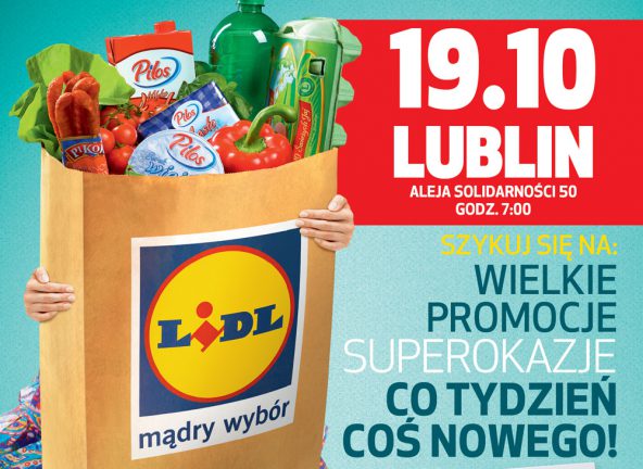 Nowy sklep Lidl w Lublinie