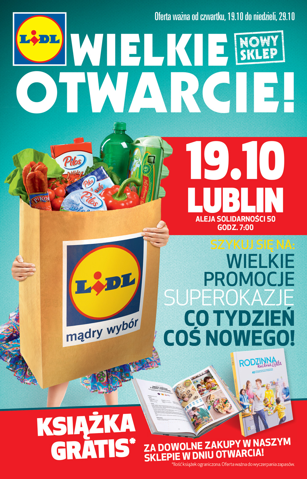 Nowy sklep Lidl w Lublinie