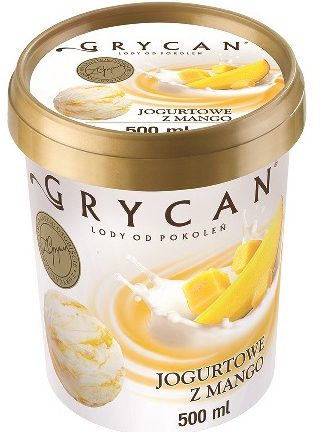 Grycan – Lody jogurtowe z Mango