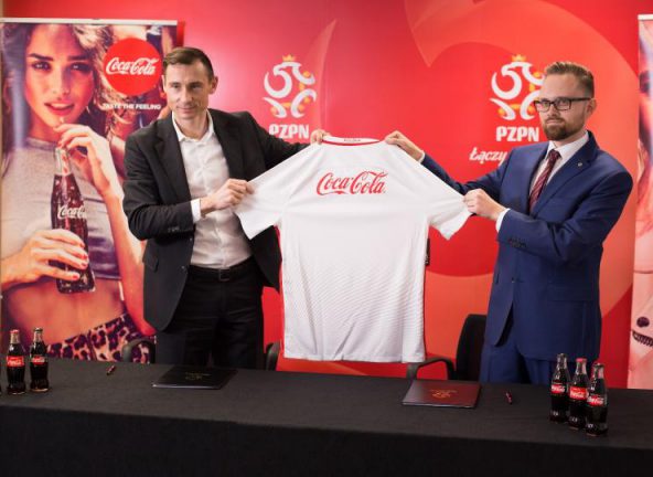 Coca-Cola Oficjalnym Sponsorem piłkarskiej reprezentacji Polski