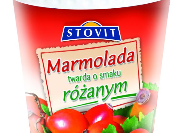 Marmolada Stovit o smaku różanym
