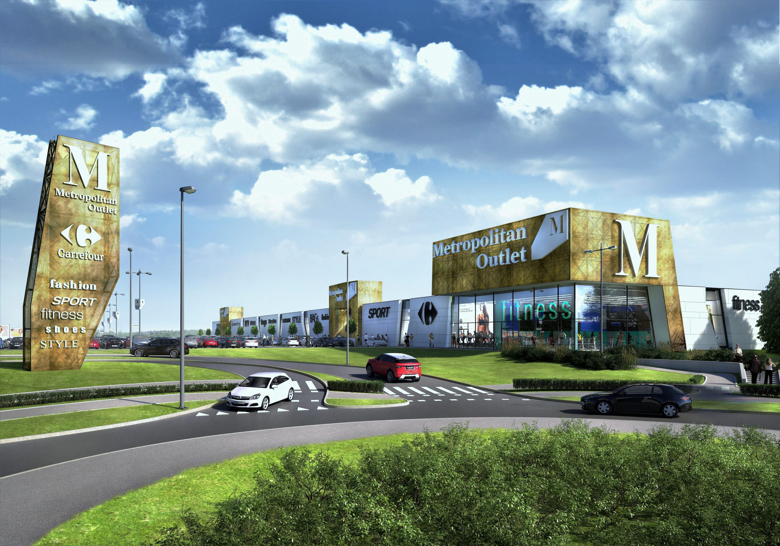 Metropolitan Outlet w Bydgoszczy, którego inwestorem jest Carrefour Polska, ma pozwolenie na budowę