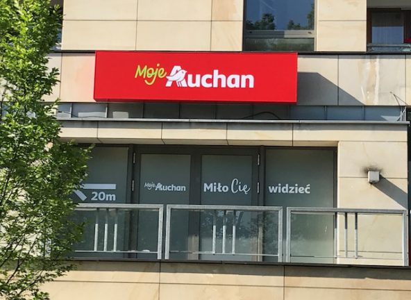 Franczyzowy sklep osiedlowy od Auchan