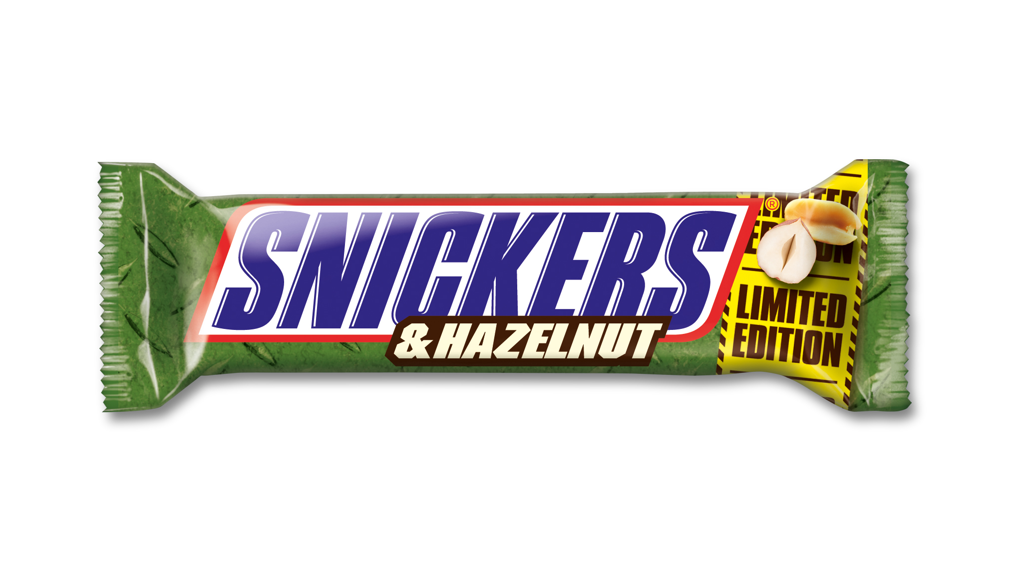 Snickers o smaku orzechów laskowych