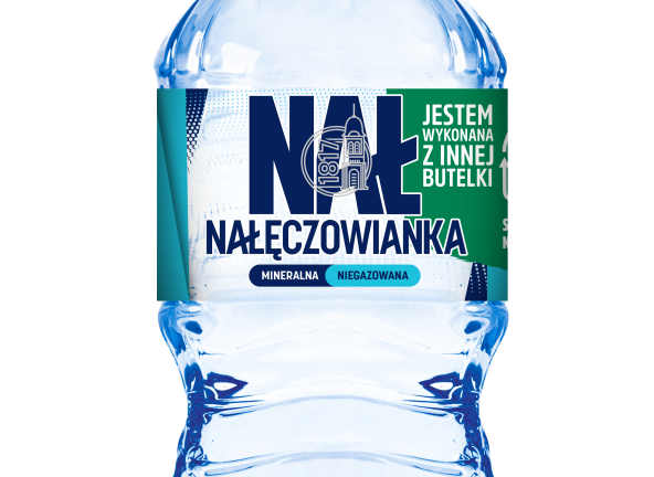 Pierwsza na polskim rynku butelka 1 l z 50% zawartością plastiku z recyklingu