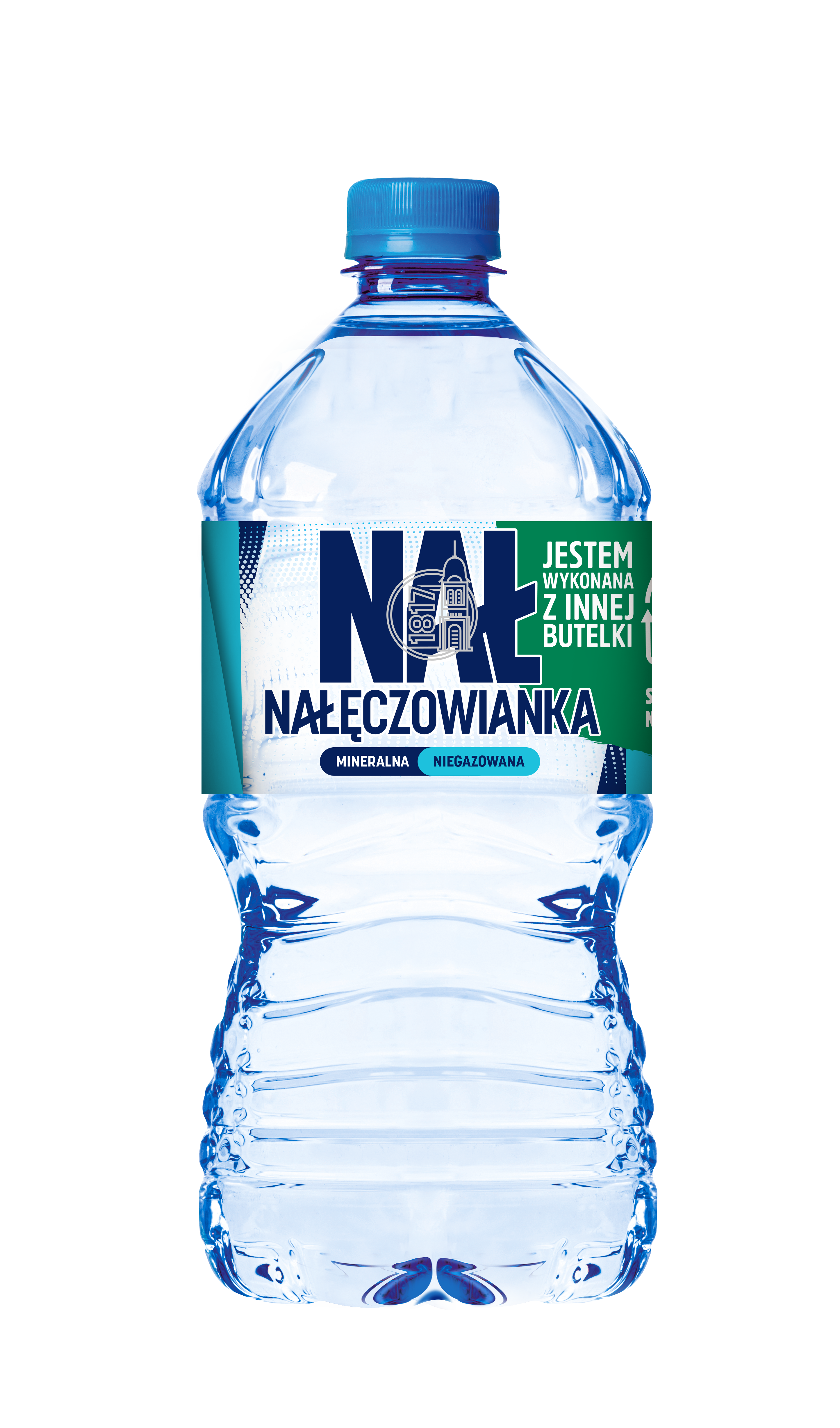 Pierwsza na polskim rynku butelka 1 l z 50% zawartością plastiku z recyklingu