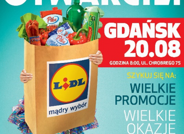 Otwarcie trzynastego sklepu sieci Lidl w Gdańsku
