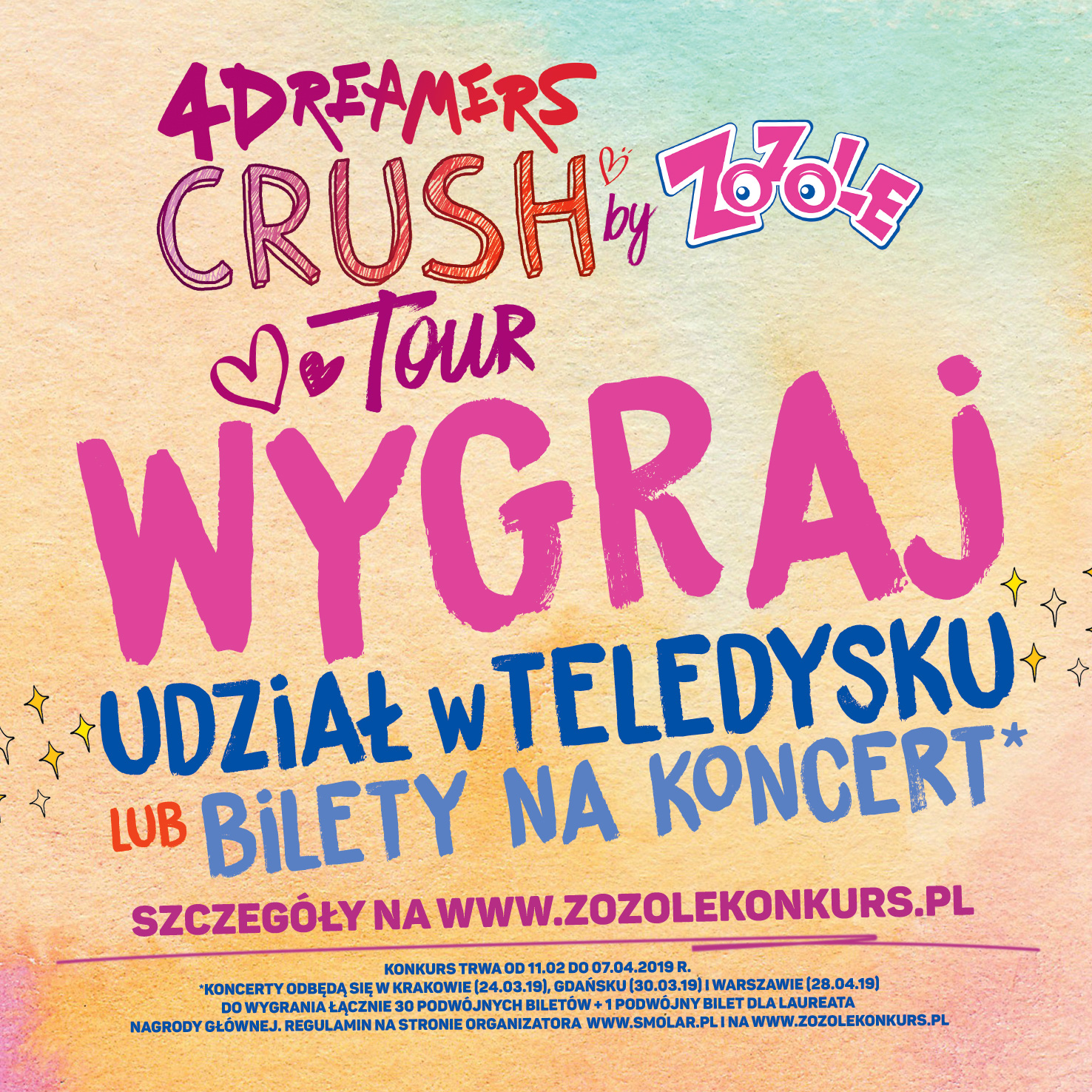 4Dreamers Crush Tour by Zozole