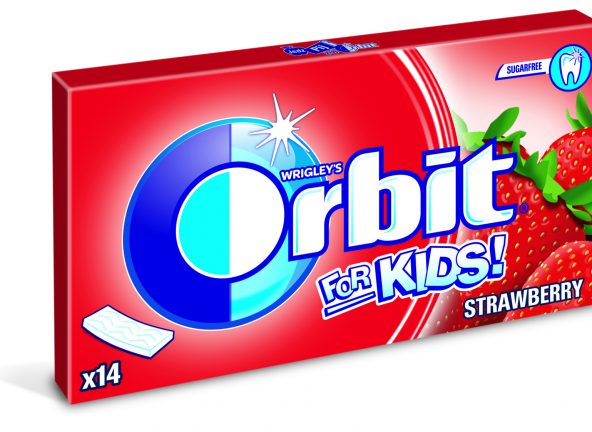 Orbit® Strawberry for Kids – nowy smak gumy dla dzieci