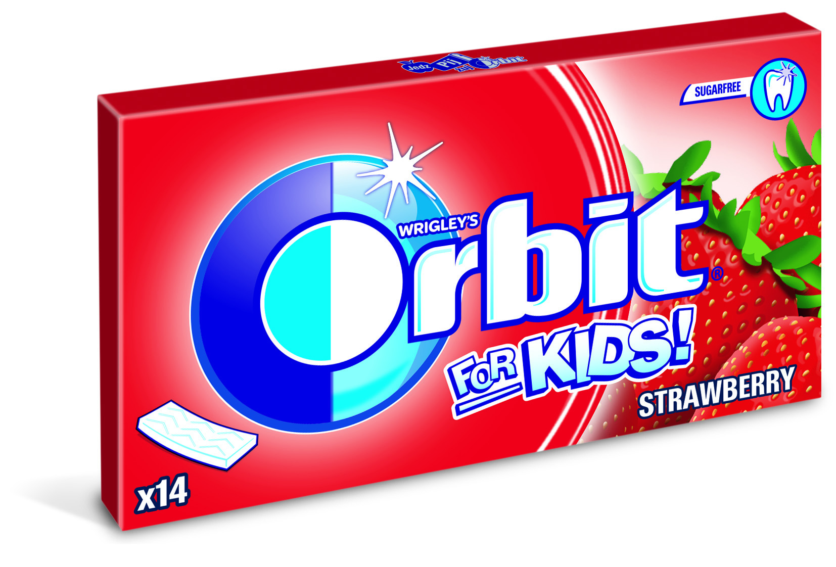 Orbit® Strawberry for Kids – nowy smak gumy dla dzieci