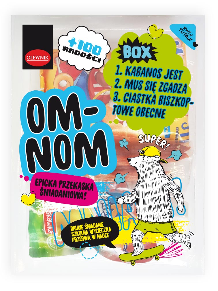 Om-Nom: epicka przekąska śniadaniowa