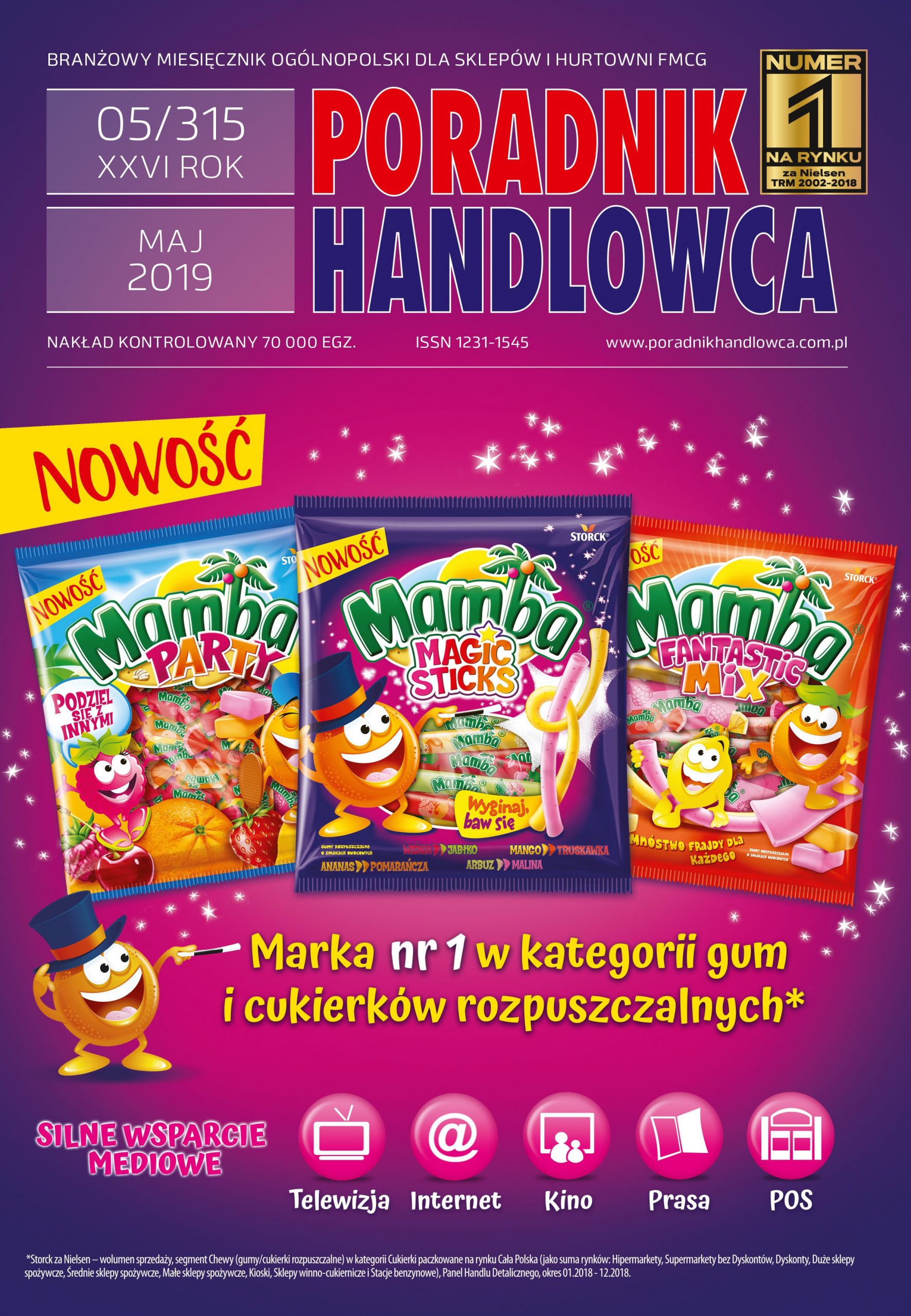 W MAJOWYM NUMERZE „PORADNIKA HANDLOWCA”