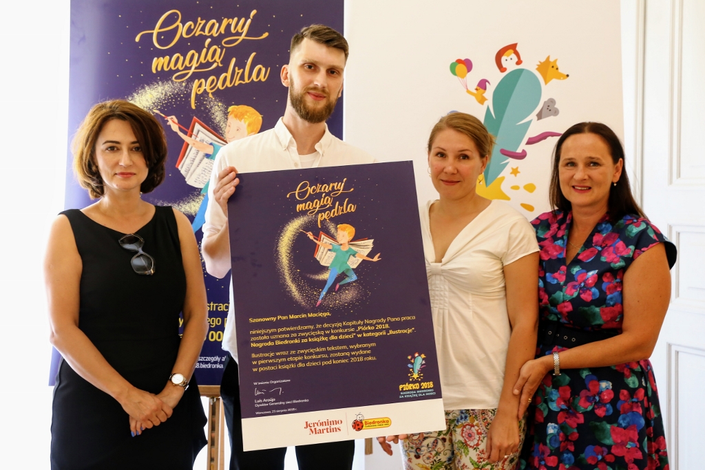 Konkurs „Piórko 2018. Nagroda Biedronki za książkę dla dzieci” rozstrzygnięty
