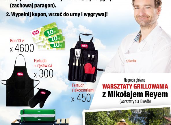 Mila ruszyła z loterią grillowa