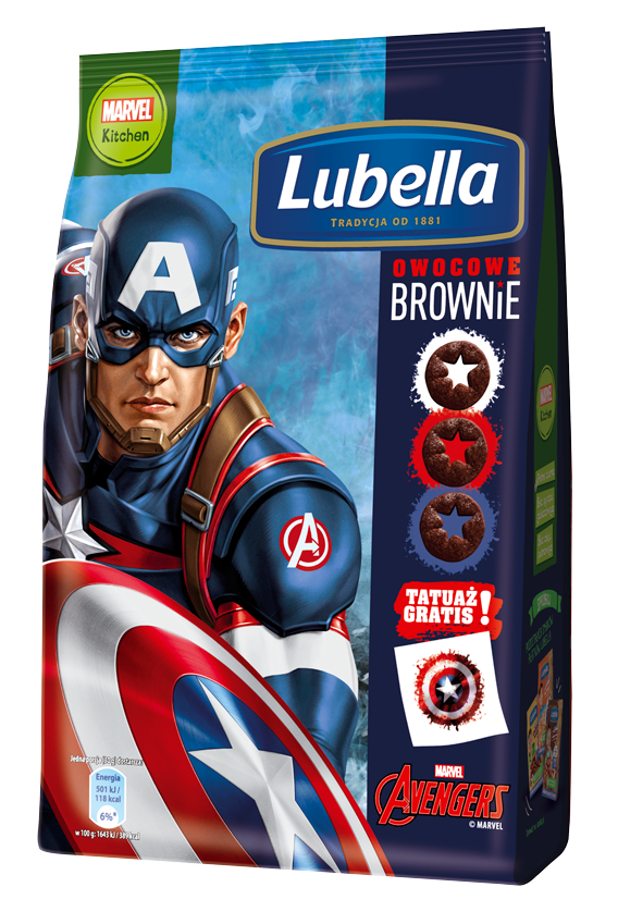 Płatki Lubella z superbohaterami Marvel Avengers