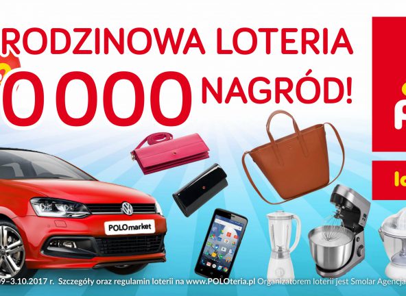 Wielka loteria z okazji 20. urodzin sieci POLOmarket