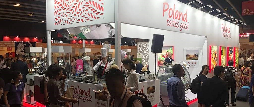 Polska żywność na targach w Hongkongu