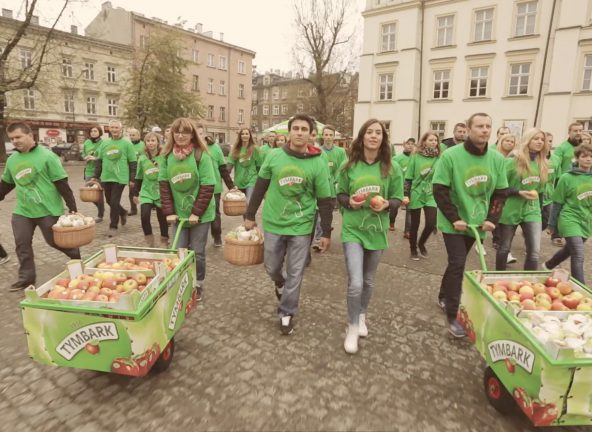 Jabłka Tymbark – z polskich sadów – unikalna  akcja marki Tymbark