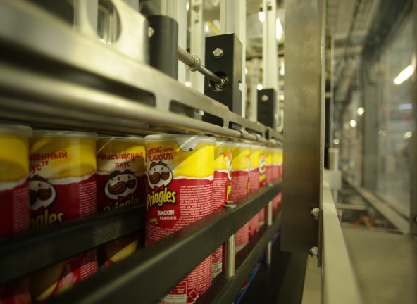 15 milionów puszek Pringles wyprodukowanych w Kutnie