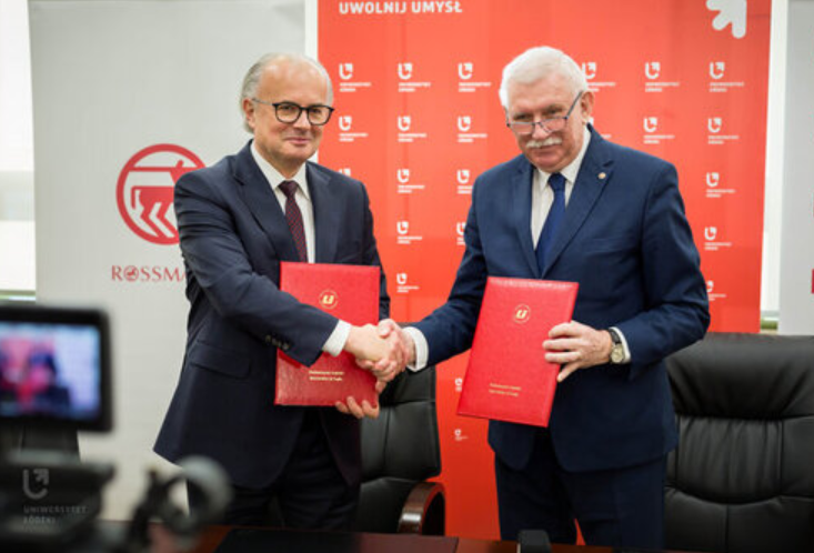Uniwersytet Łódzki zacieśnia współpracę z firmą Rossmann