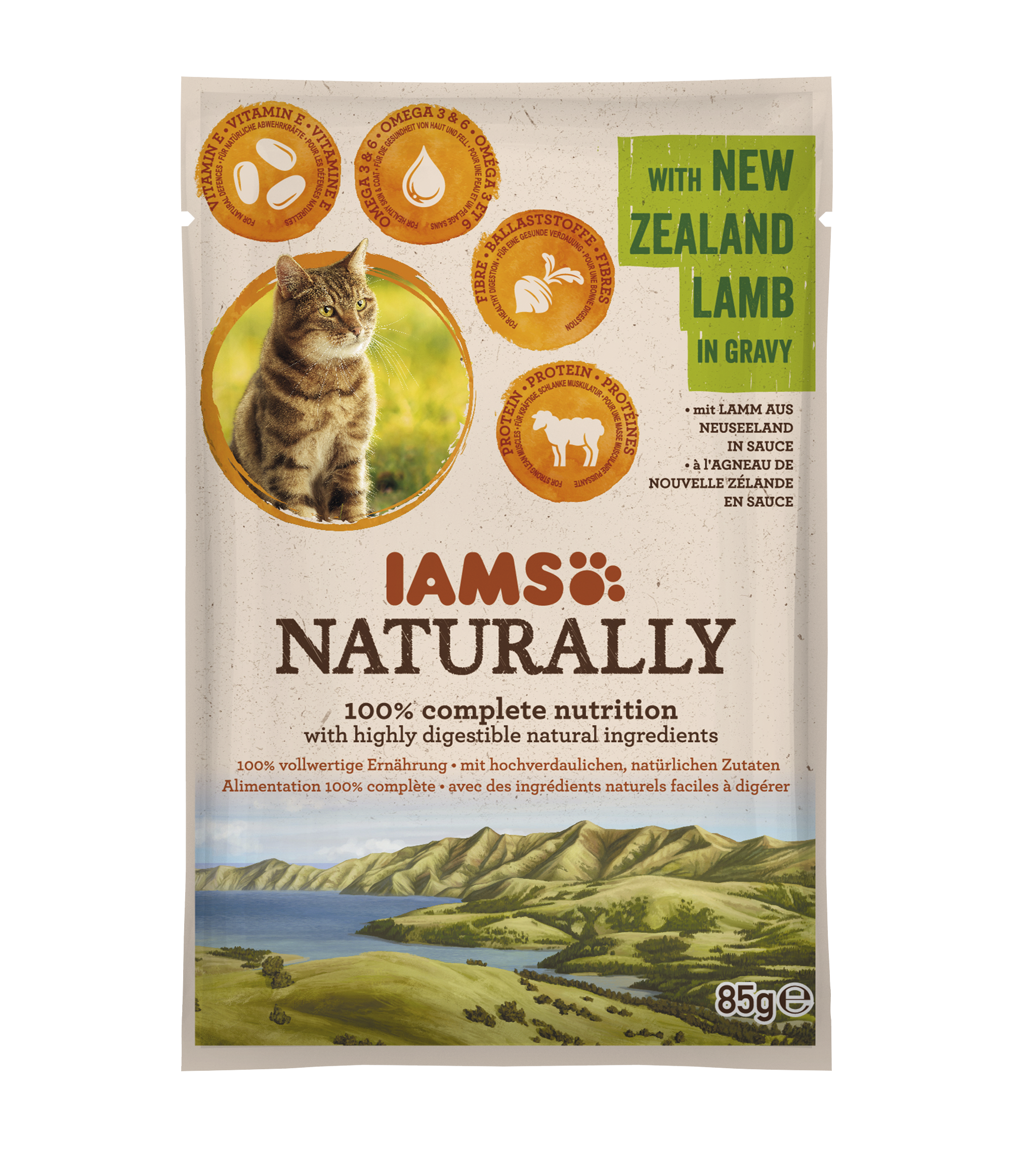 IAMS Naturally karma mokra w sosie dla kotów dorosłych