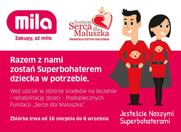Sieć Mila pomaga dzieciom