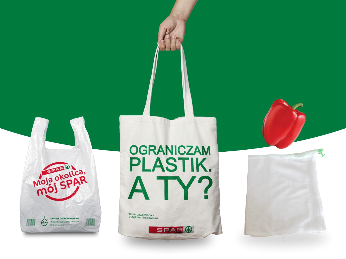 #GrajWzielone – SPAR Polska rekomenduje ograniczenie zużycia plastiku