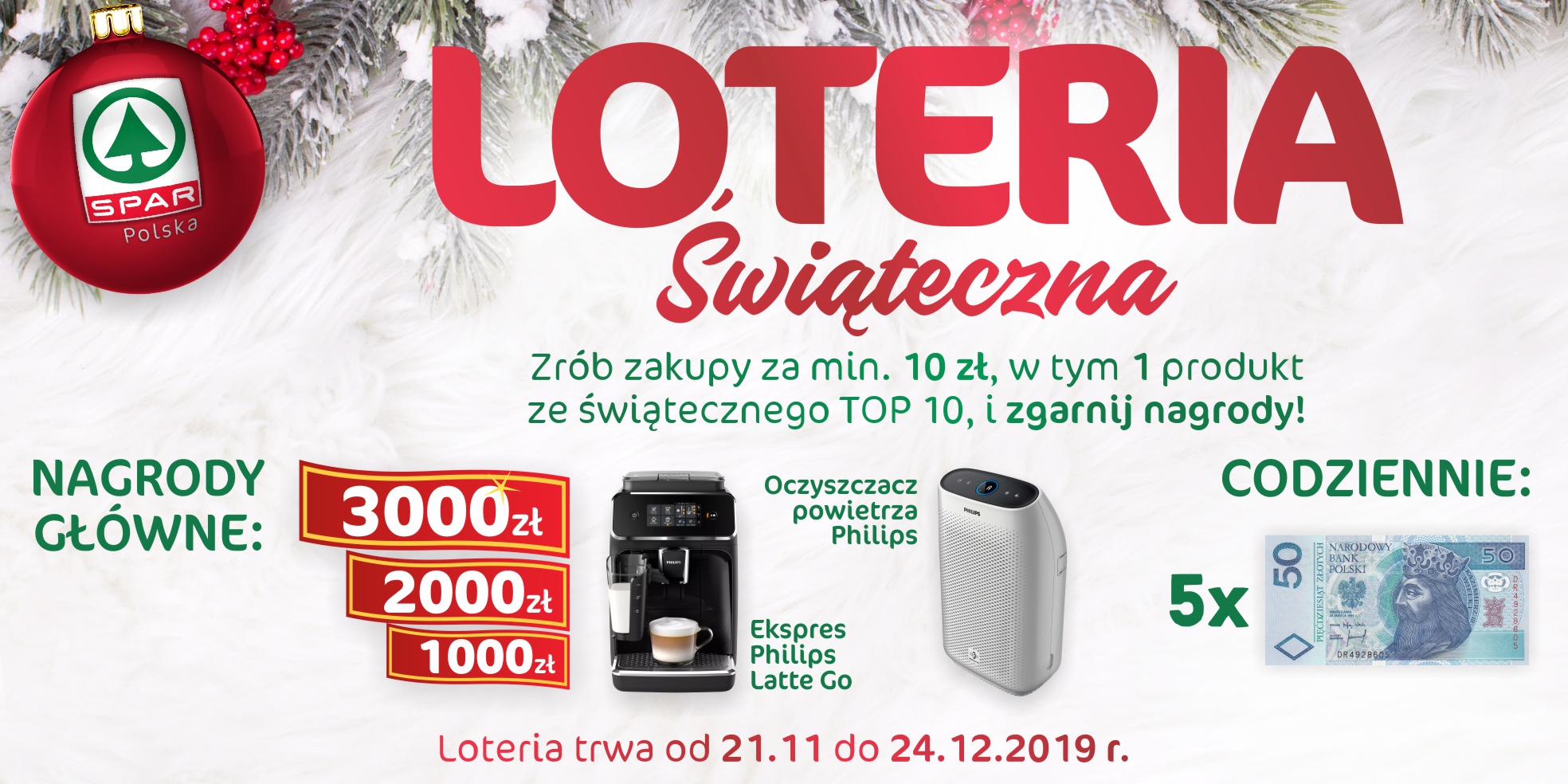 SPAR Polska rusza ze świąteczną loterią i odświeża gazetkę