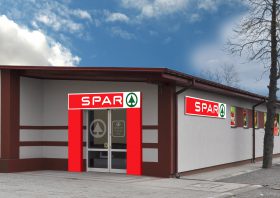 Sklep Spar w Samborcu