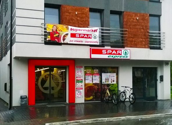 Sklep Spar w Tomaszowie Lubelskim