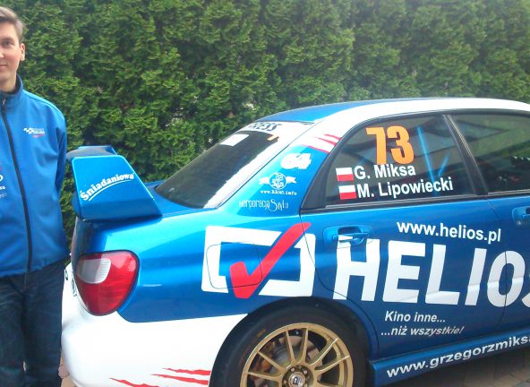 Bielmar sponsoruje kierowcę rajdowego