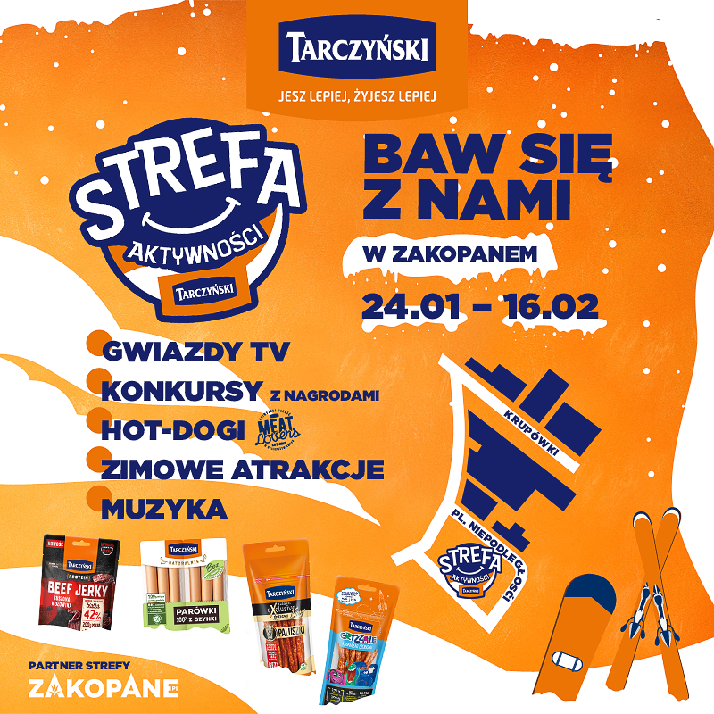 Strefa Aktywności Tarczyński zawita do Zakopanego