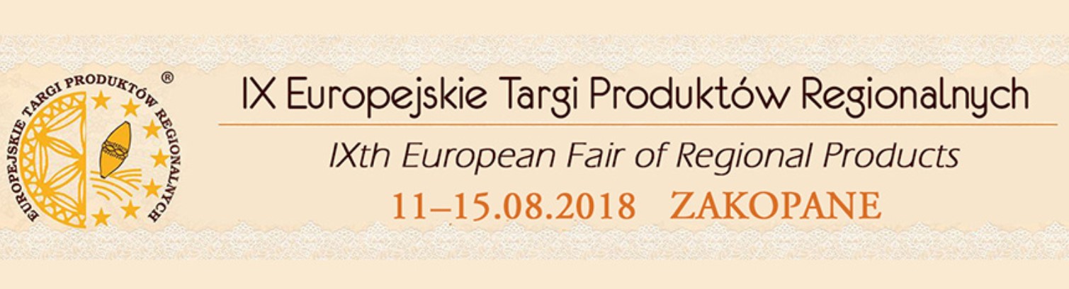 IX Europejskie Targi Produktów Regionalnych