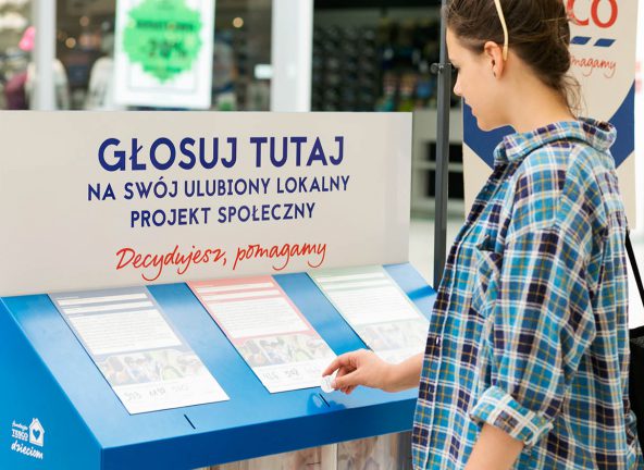 Tesco wspiera lokalne organizacje społeczne