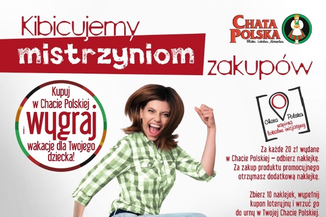 Loteria Chaty Polskiej „Kibicujemy mistrzyniom zakupów”
