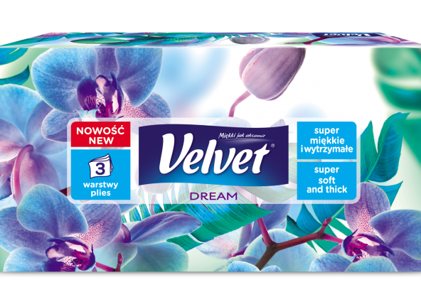 Velvet wyznacza nowe standardy jakości w kategorii chusteczek
