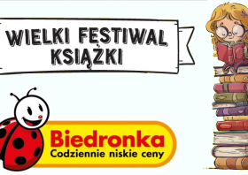 „Wielki Festiwal Książki” w Biedronce