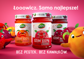 Kampania dżemów Extra Gładkich Łowicz