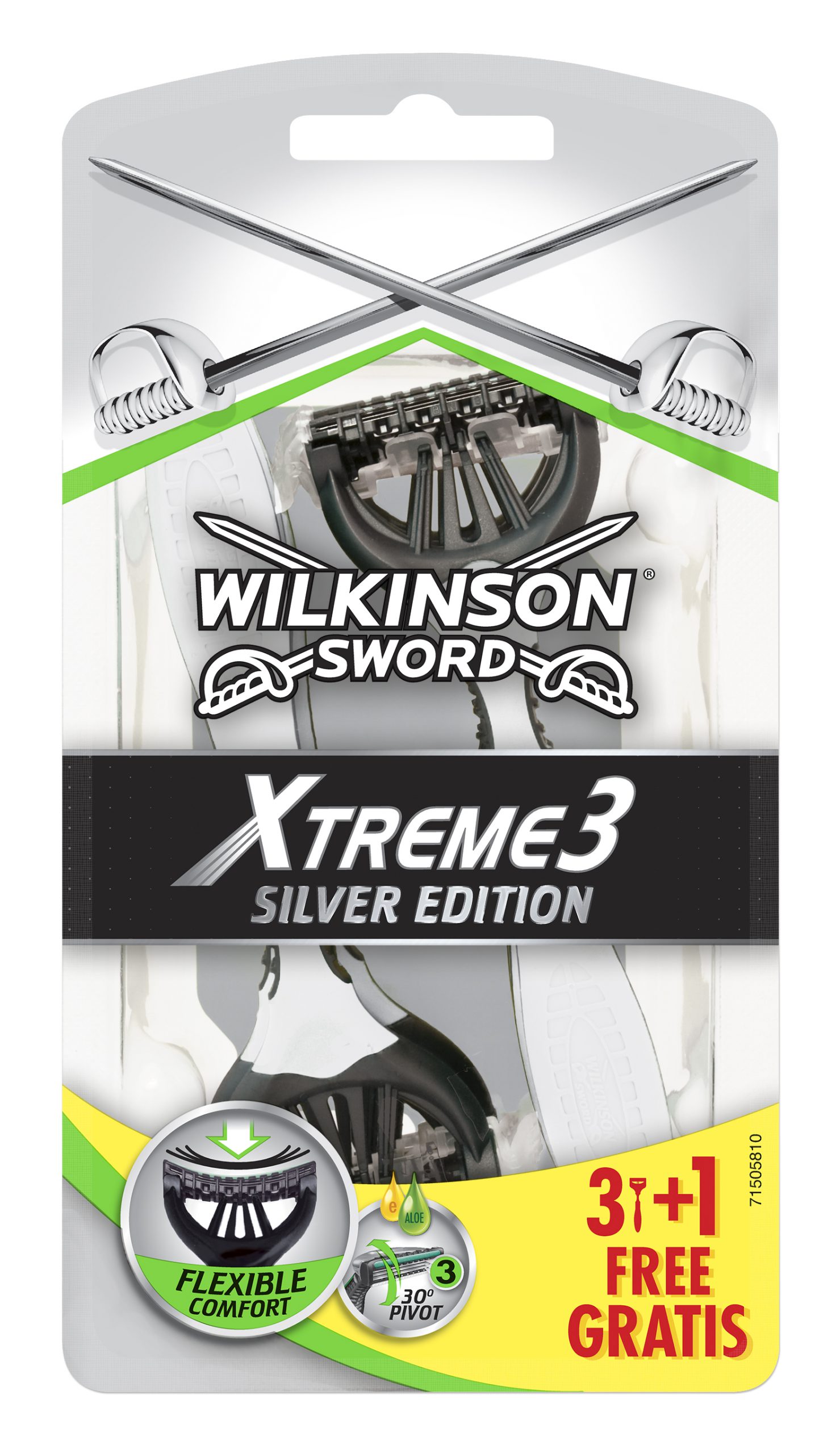 Golenie na medal z Wilkinson Xtreme3 Silver Edition