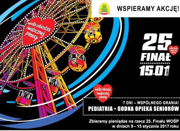 Żabka po raz osiemnasty zagra dla WOŚP