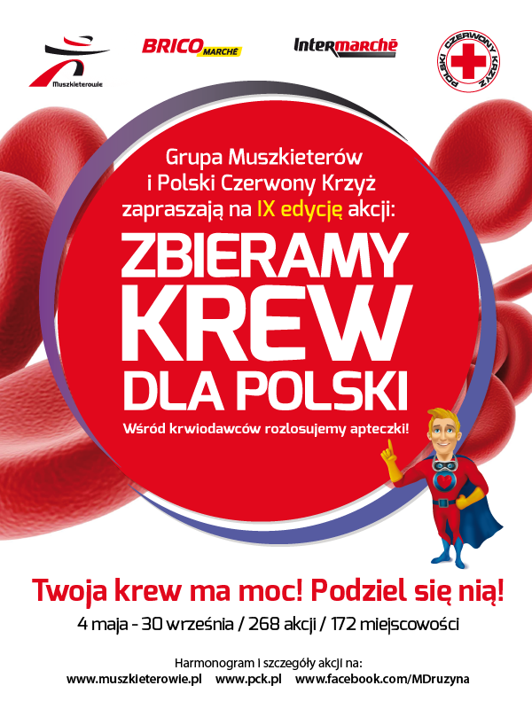 IX edycja kampanii „Zbieramy krew dla Polski”