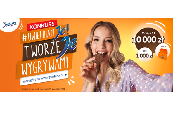 Konsumenci stworzą nowy smak Jeżyków w konkursie „Uwielbiam JE!”