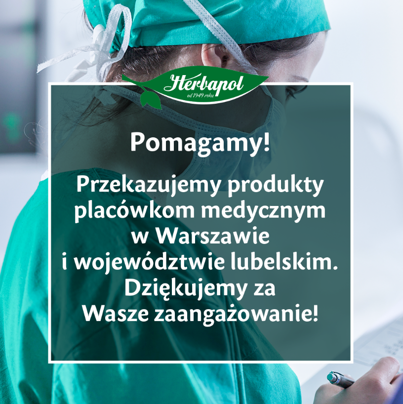 Herbapol-Lublin wspiera placówki medyczne