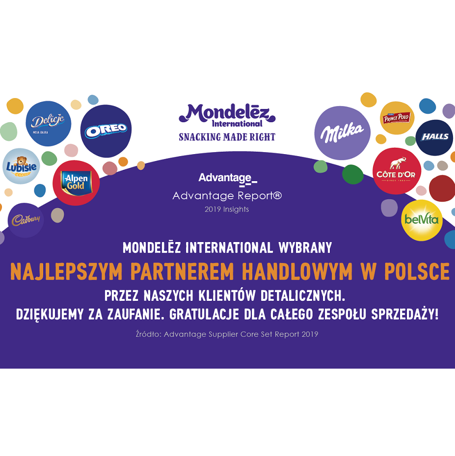 Mondelēz International najlepszym partnerem handlowym w Polsce